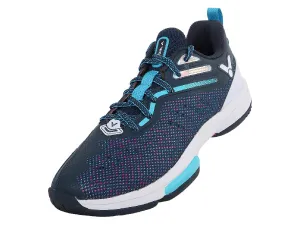 VICTOR P9600-BJ Badminton Shoes [Blue Wing Teal/Purple] Air Mesh Balance Nova