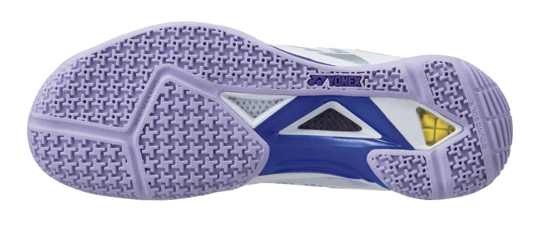Yonex Power Cushion Eclipsion Z3 Ladies Badminton Shoes [White/Purple] Start Prime Recommended