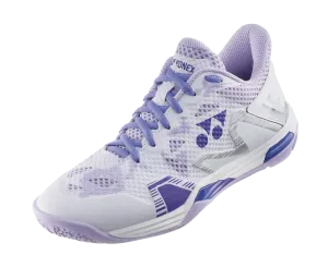 handsome Dry Guard Yonex Power Cushion Eclipsion Z3 Ladies Badminton Shoes [White/Purple]