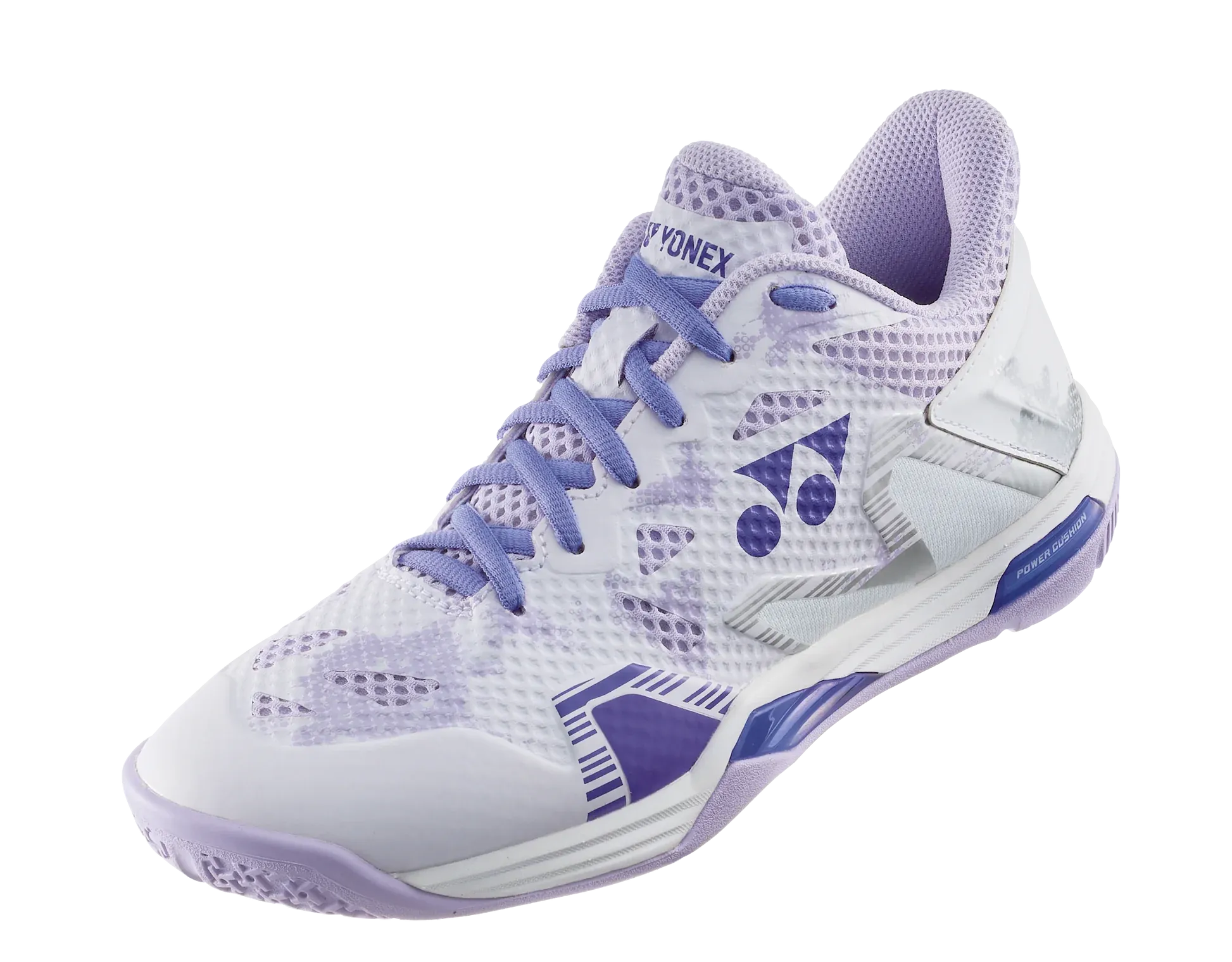 Yonex Power Cushion Eclipsion Z3 Ladies Badminton Shoes [White/Purple] Slide Stop Push Off