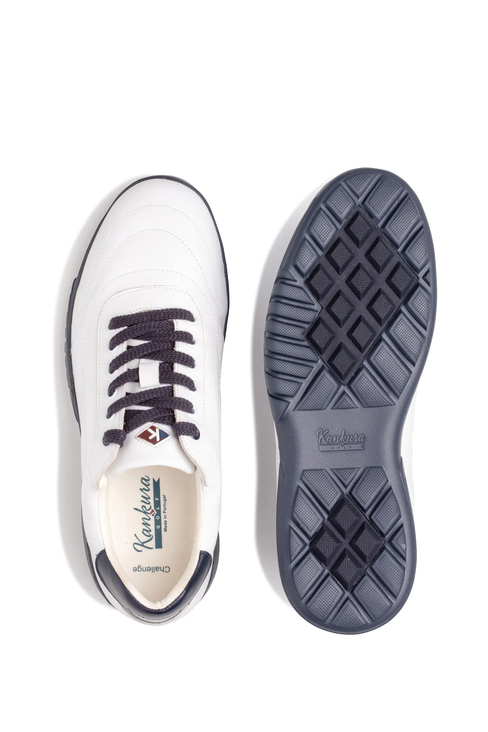 Quick Play Challenge 08 White|Blue   Men's Golf Shoes CH008 04