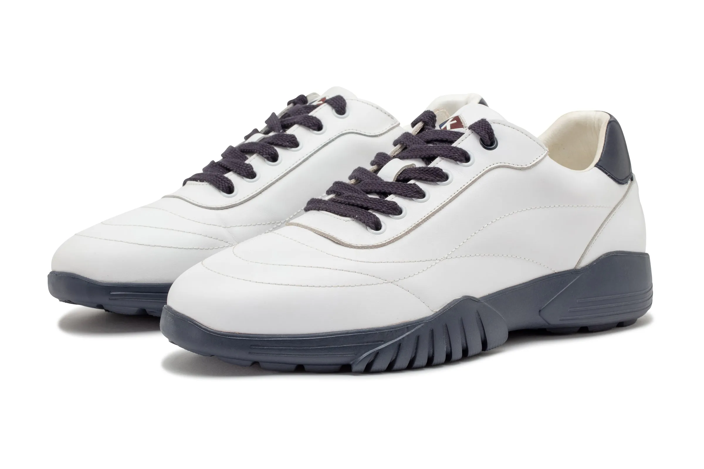 Challenge 08 White|Blue   Men's Golf Shoes CH008 04 Dynamic Stability Low Impact
