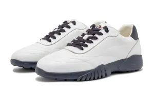 Challenge 08 White|Blue   Men's Golf Shoes CH008 04 Water Resistant Smart support