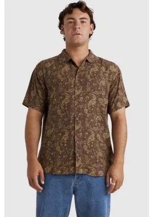 Layering Fashion Tight Fit Atlas II Short Sleeve Shirt Plum