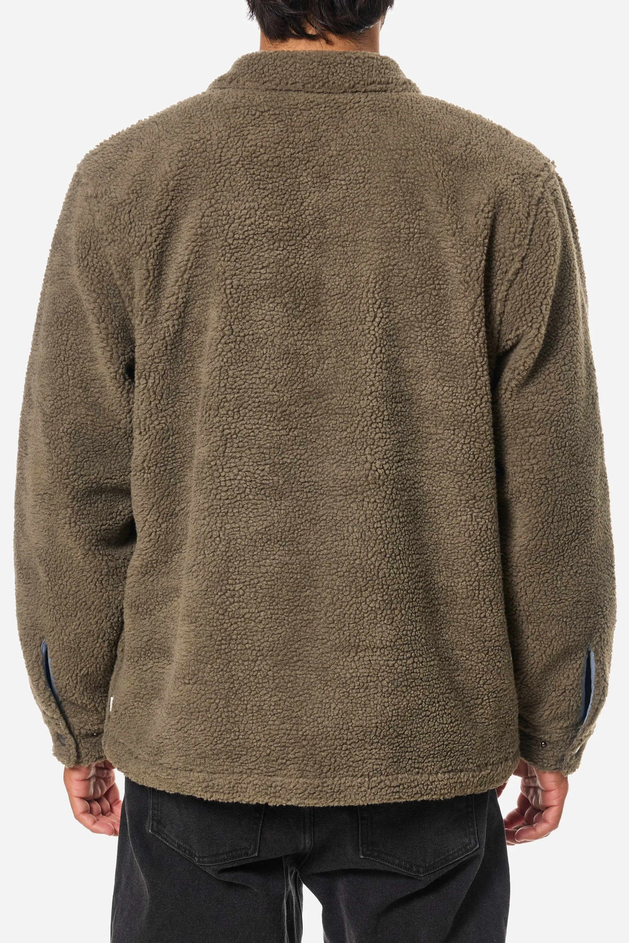 Slim Silhouette Eco Friendly Construction ANDERSON SHERPA JACKET