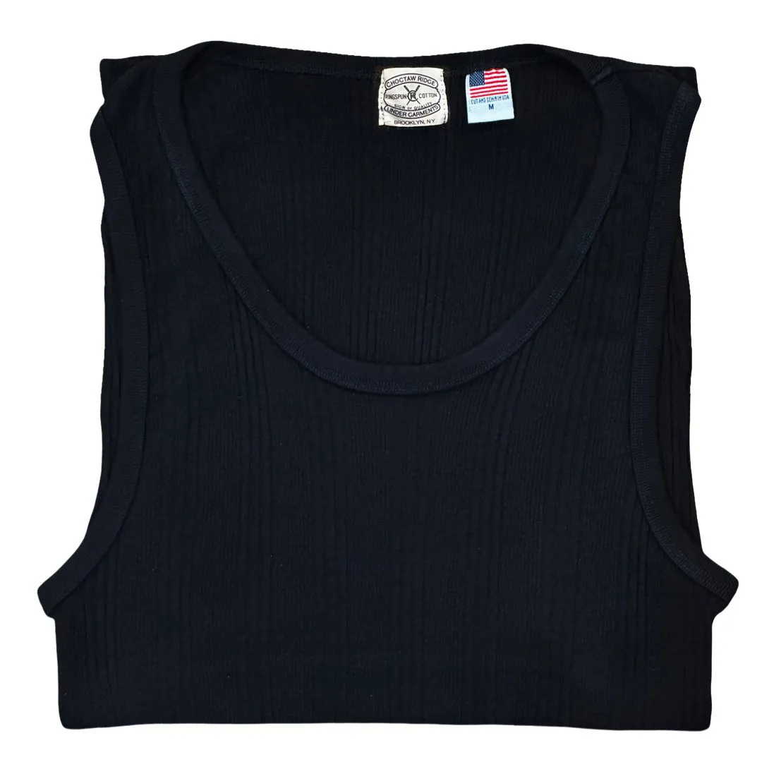 Black Wakayama Japanese Drop Needle Tank Top Modern Sneakers