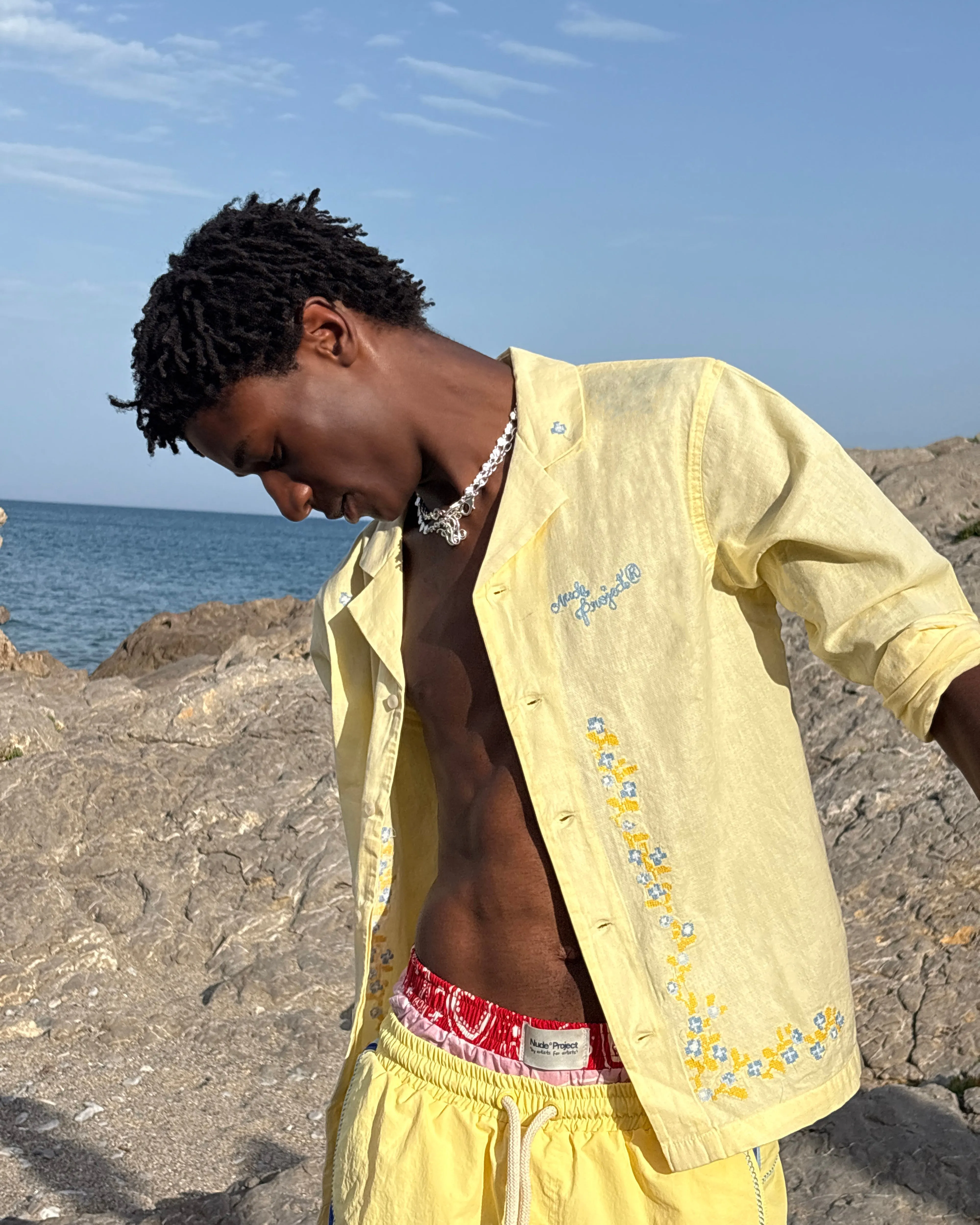 Lightweight Feel Cloud Shirt Yellow