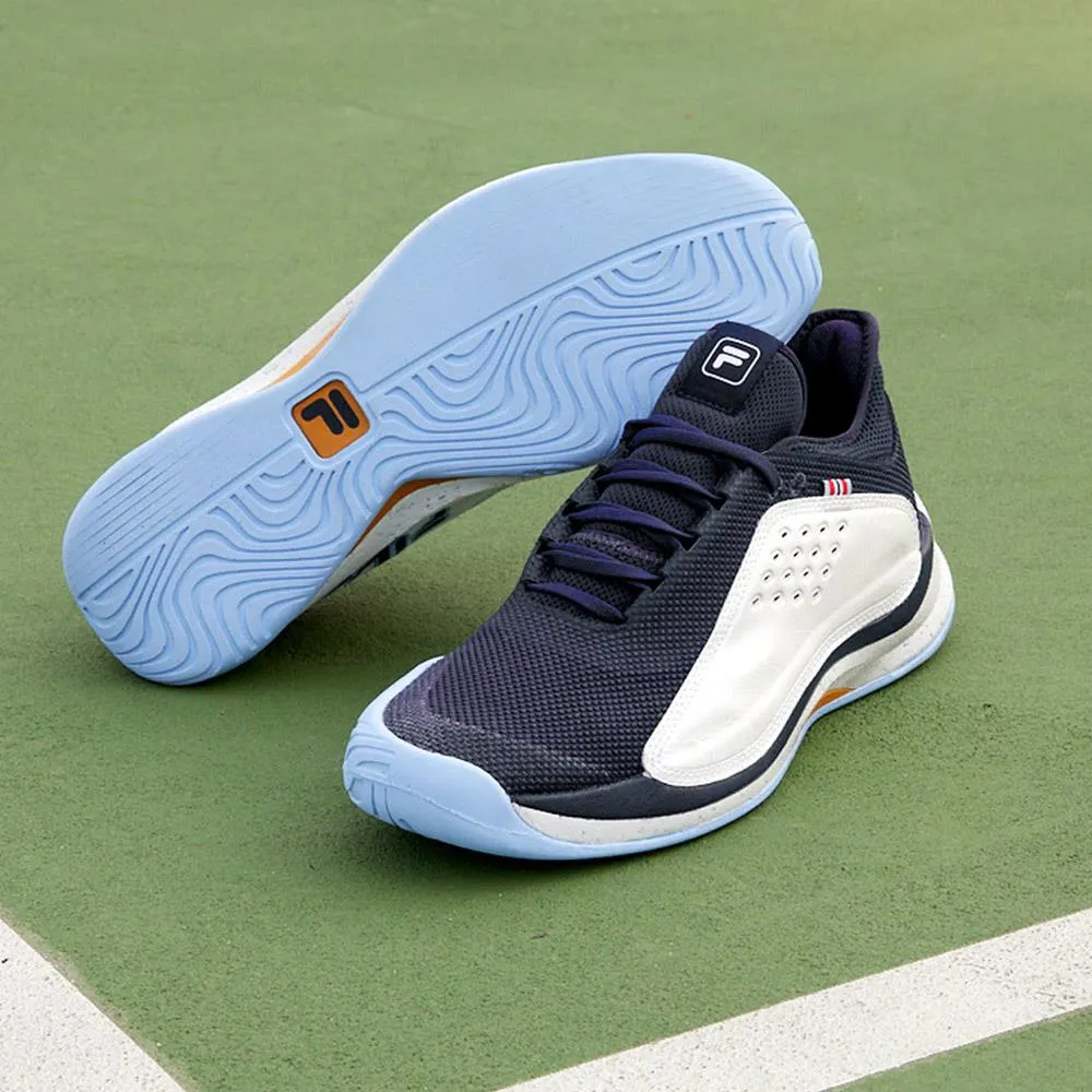 Fila Men's Mondo Forza - White/Fila Navy Shock absorption