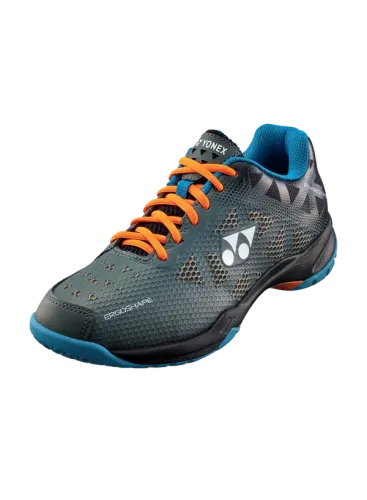 Breathable lining fabric Pu Upper Yonex Power Cushion SHB50 Unisex Court Shoes [Dark Grey]