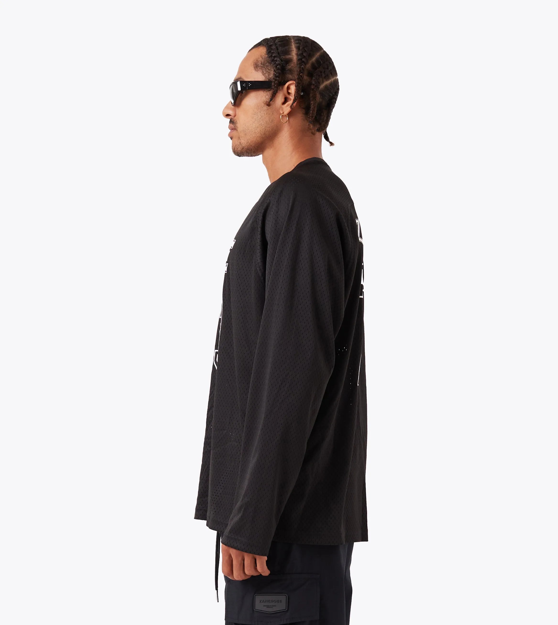 73 Hockey Jersey Black Modern Smart