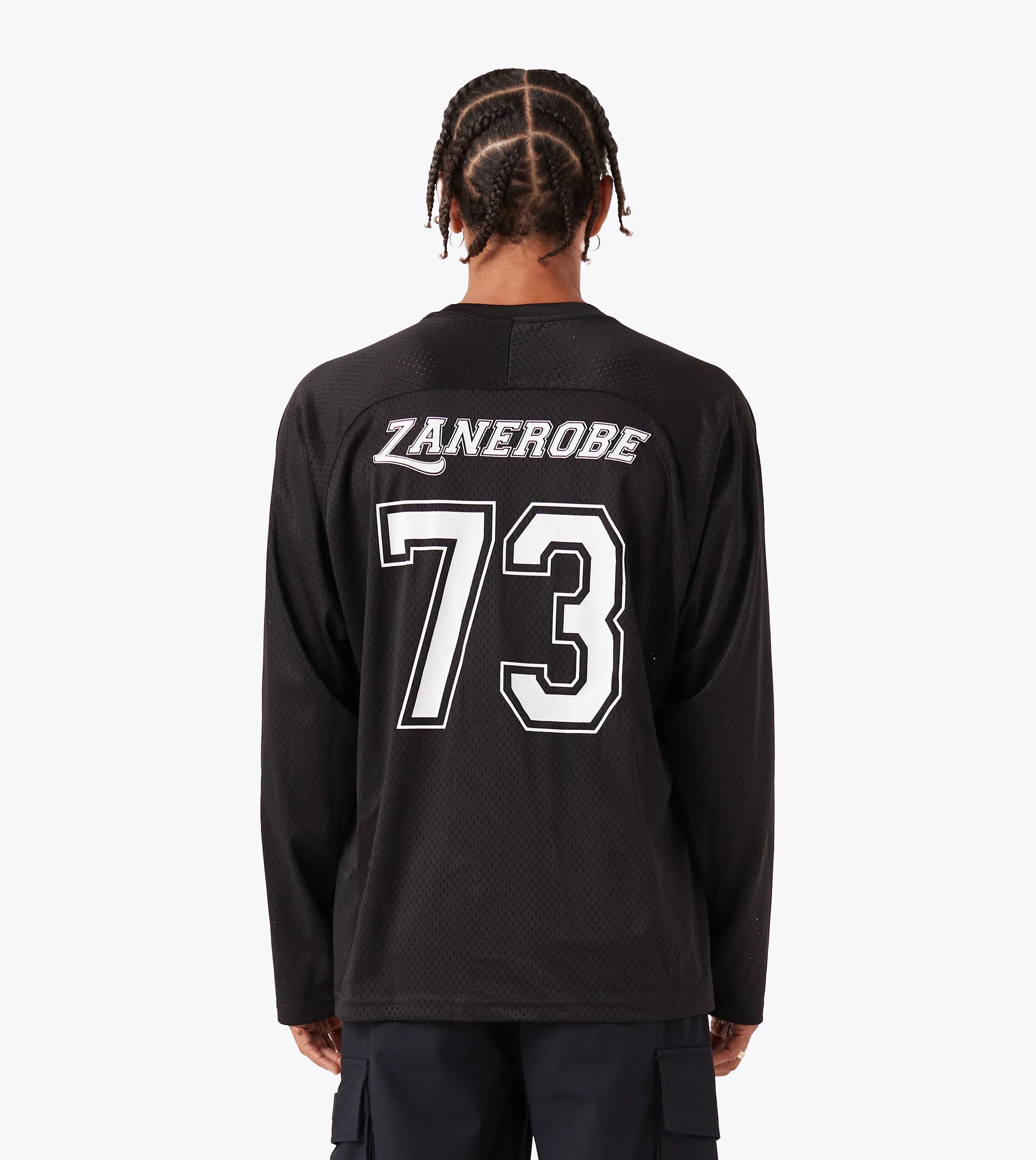 Trendy Basics 73 Hockey Jersey Black