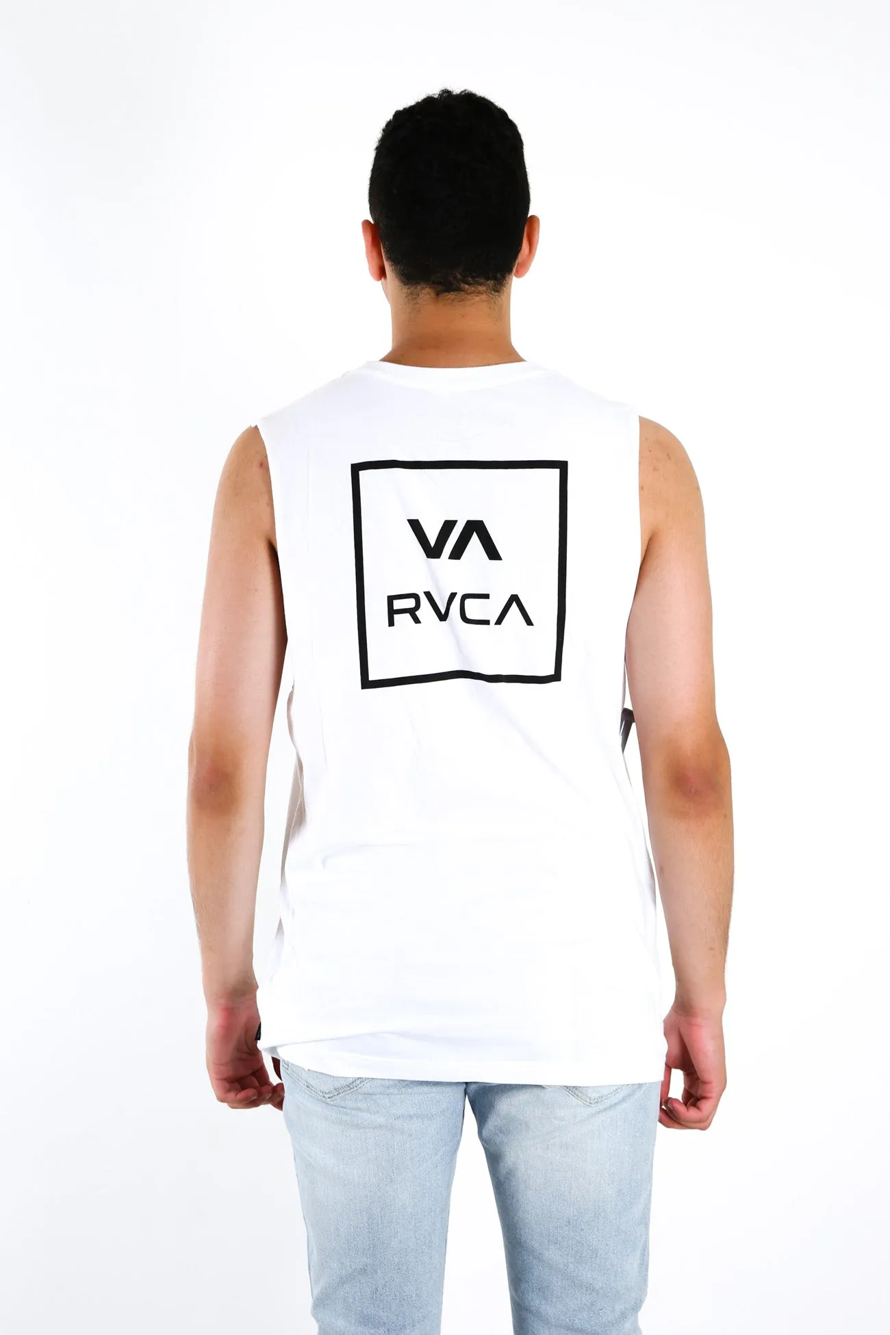 Warm Sweater Relaxation Wear VA All The Way Muscle White