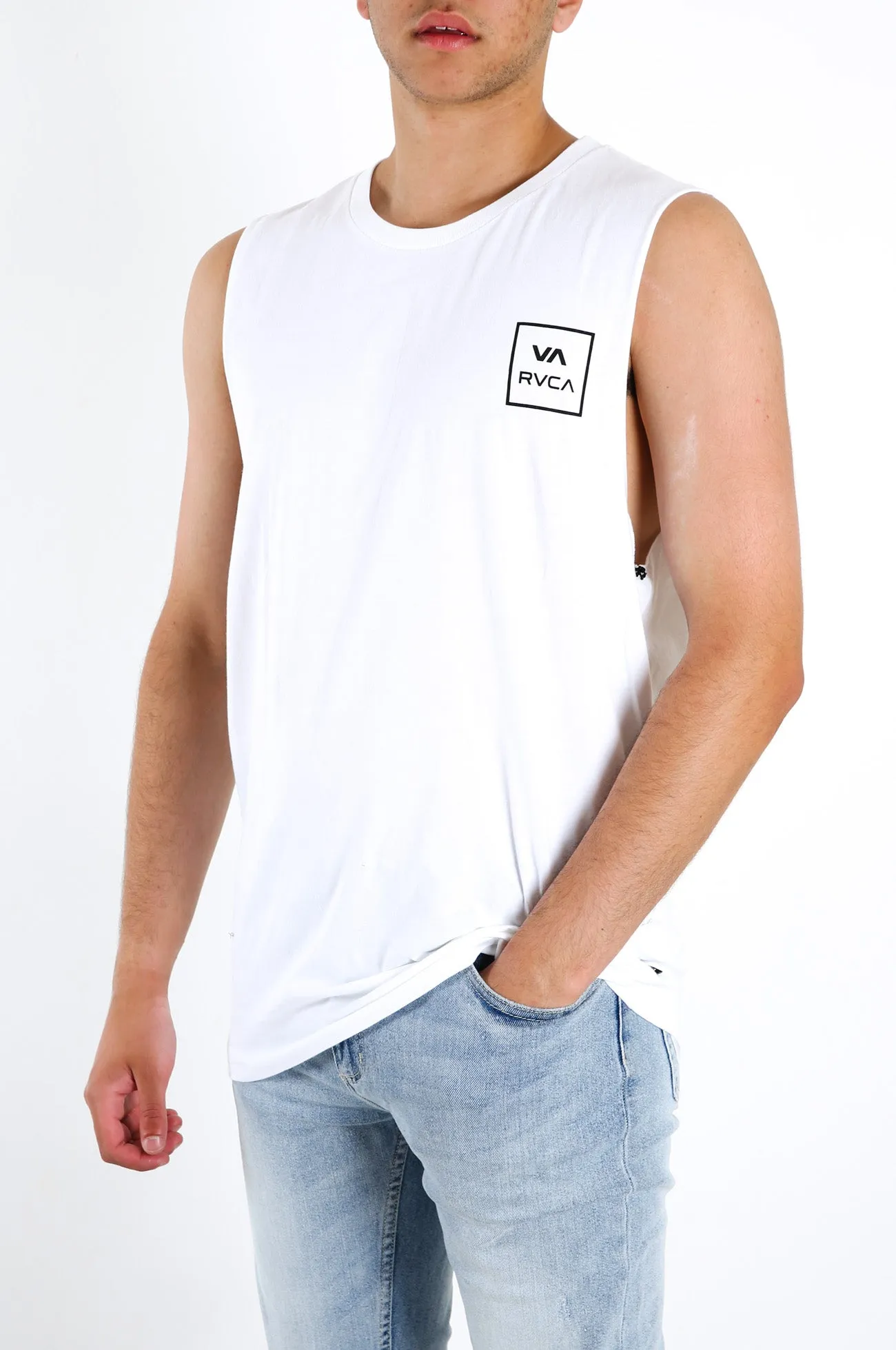 VA All The Way Muscle White Polish Core CrossBackStructure