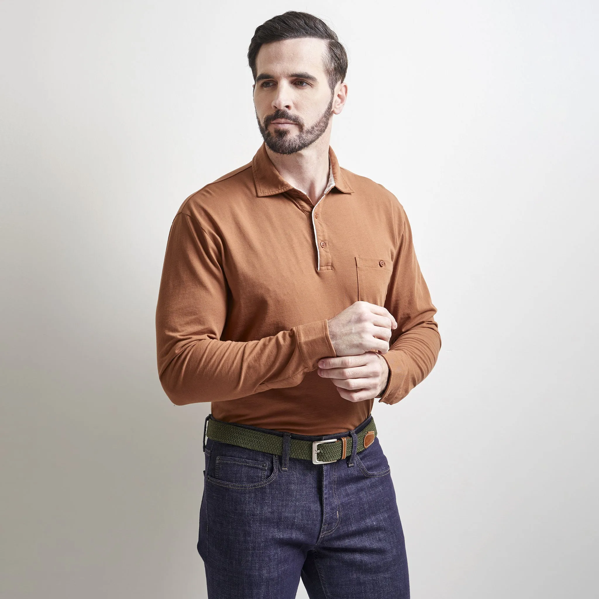 Stylish Everyday Wear Yountville Pocket Polo