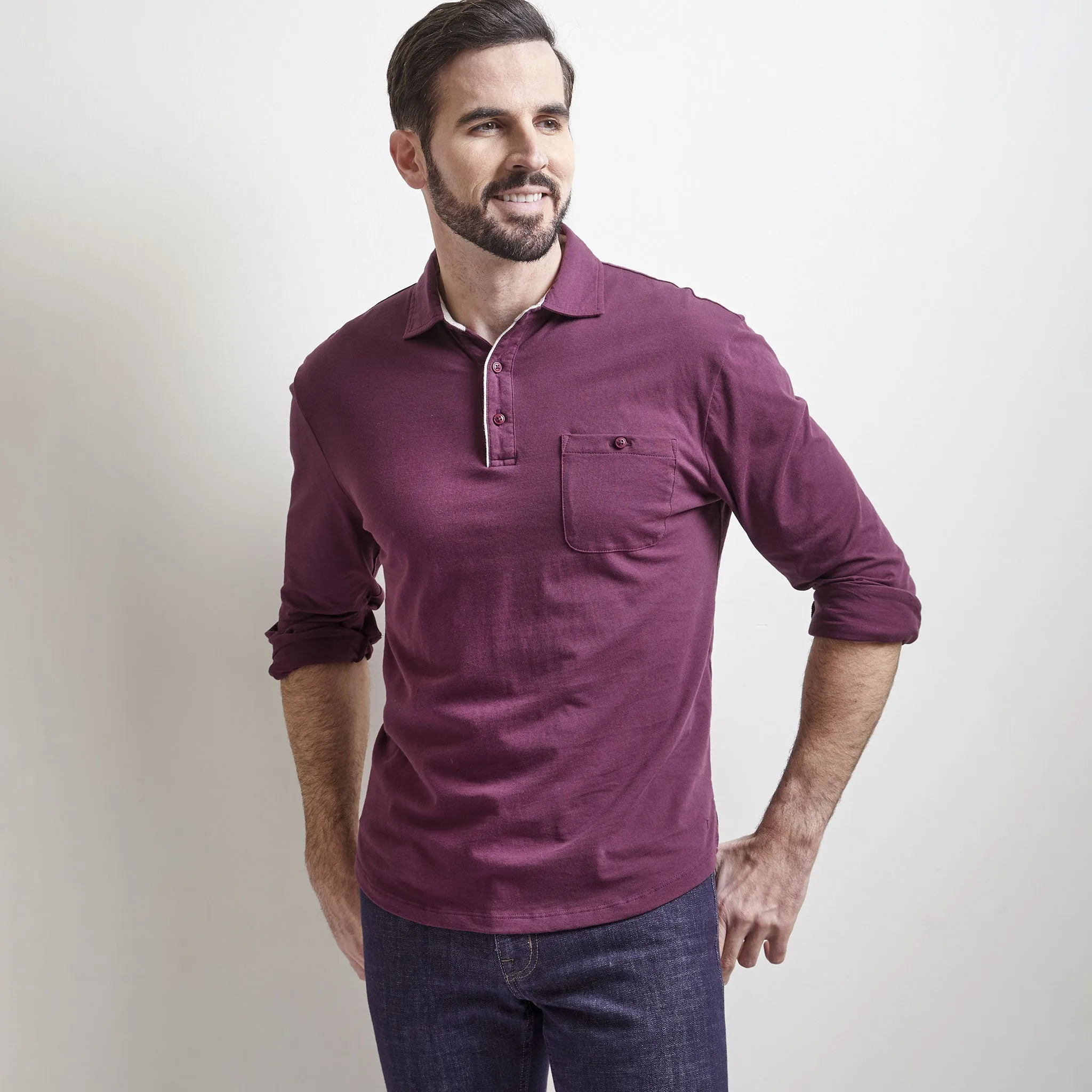 Sporty and Stylish weekday wear Yountville Pocket Polo