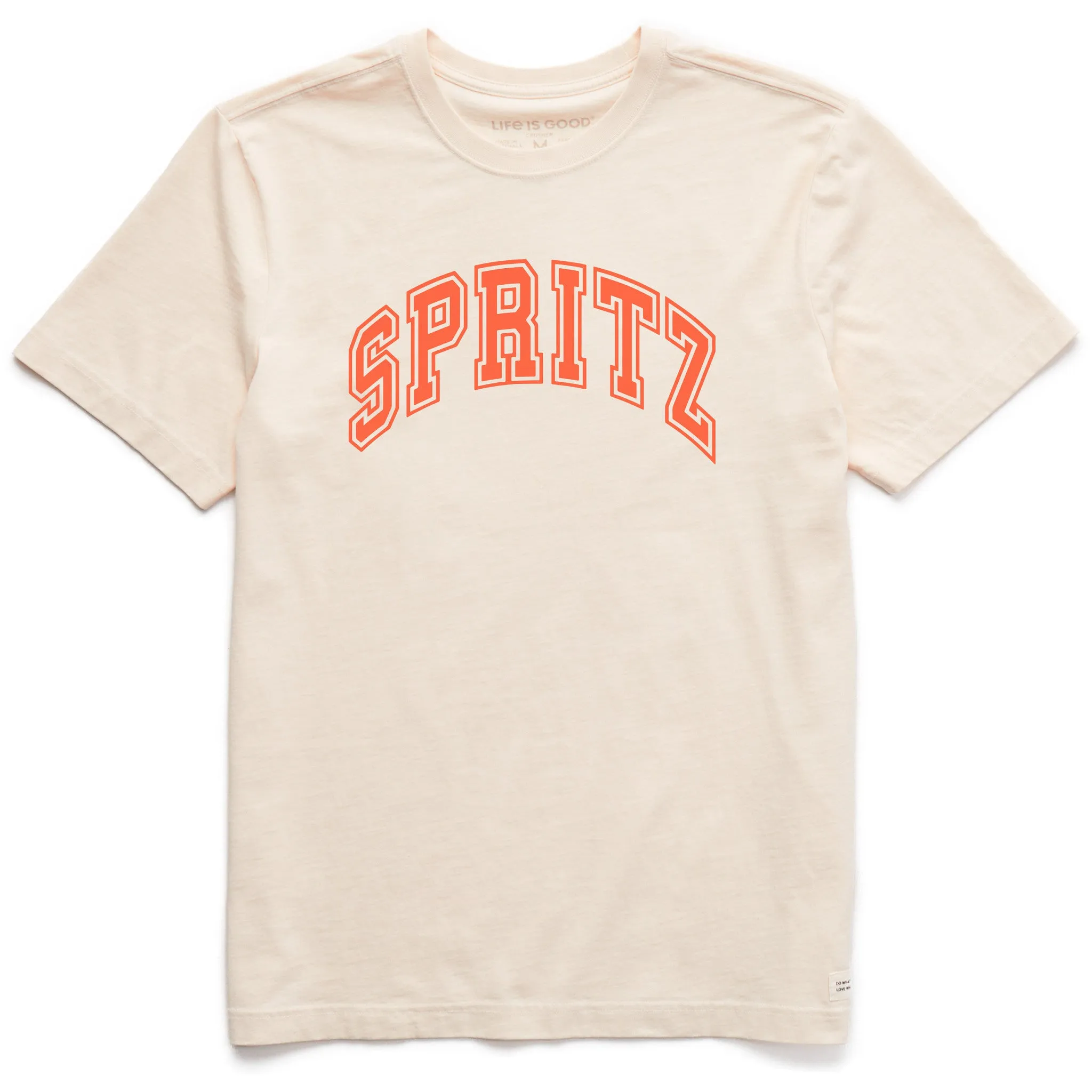 Men's Spritz Arch Short Sleeve Crusher Tee Bold Design