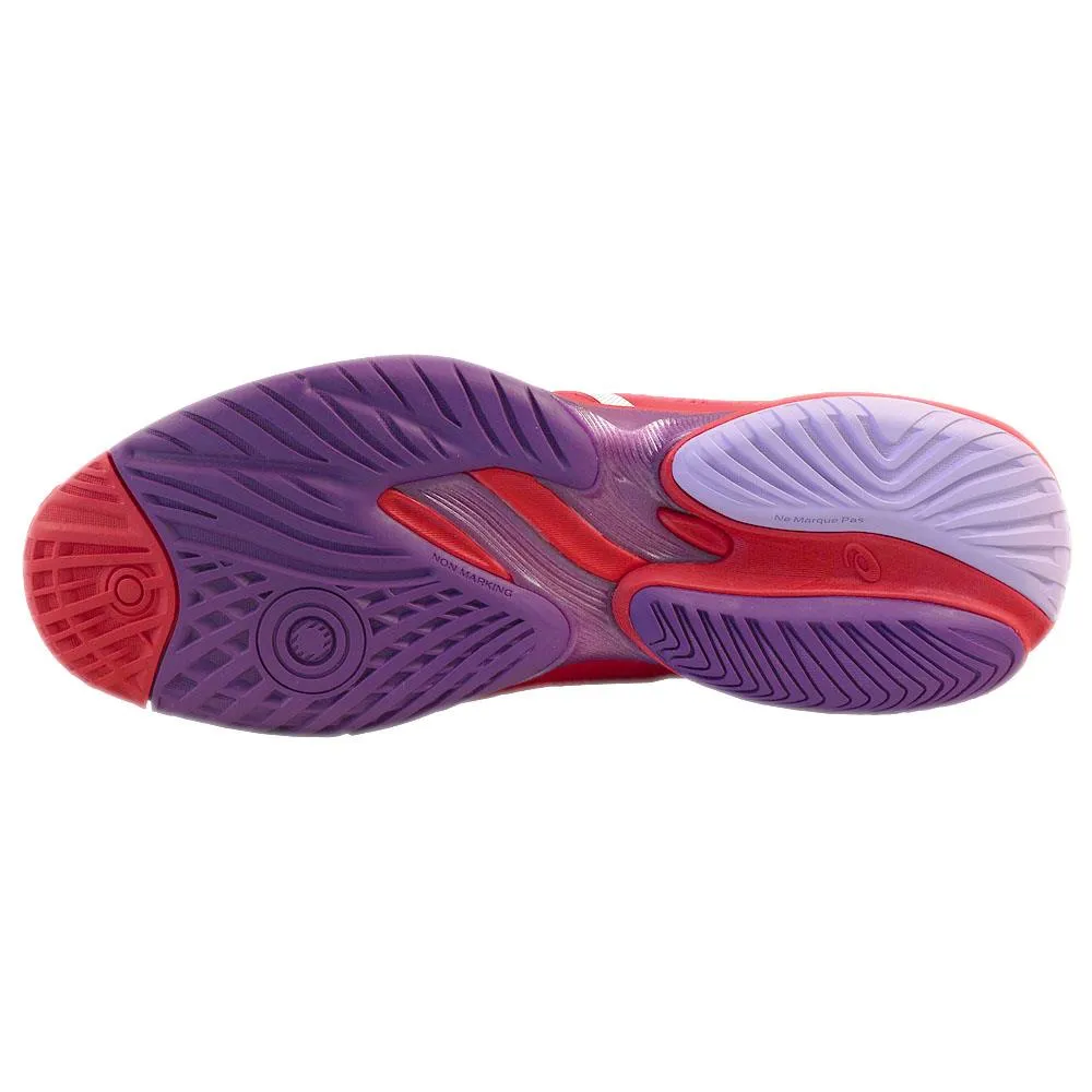 Stable Structure Asics Men's Court FF 3 Novak - Classic Red/White