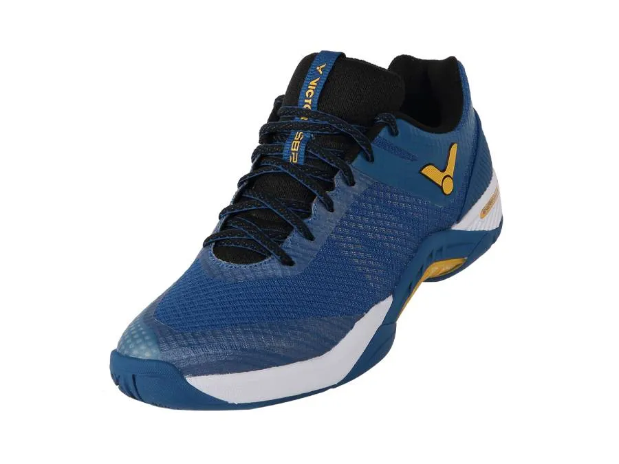 Victor S82 BE Unisex Badminton Shoes (Medieval Blue) Trail Titan Energy Ultra