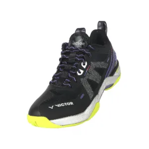 Performance Lock Prime Victor S82III Professional Badminton Shoes (Black)