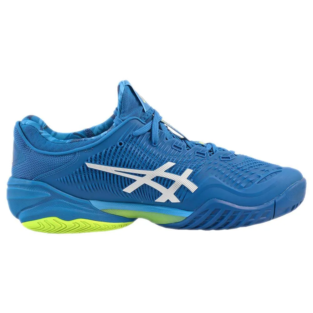 Soft Material Asics Men's Court FF 3 Novak - Tuna Blue/White