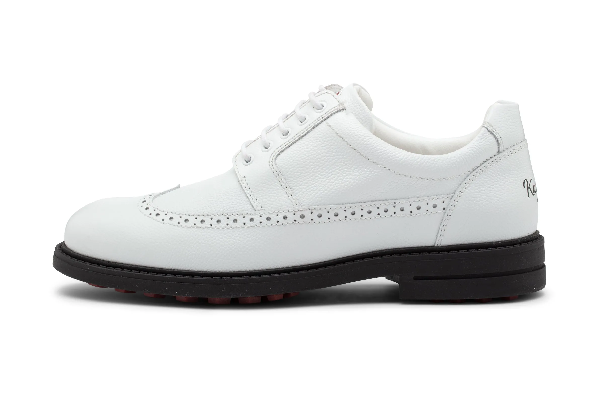 Performance Step Soft Interior Eagle 01 White  Men's Golf Shoes  E001-01