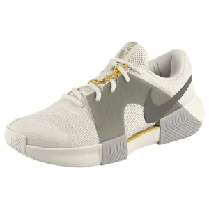 Slip Resistant Breathable mesh Nike Men's Air Zoom GP Challenge 1 - Premium - Phantom/Metallic Pewter