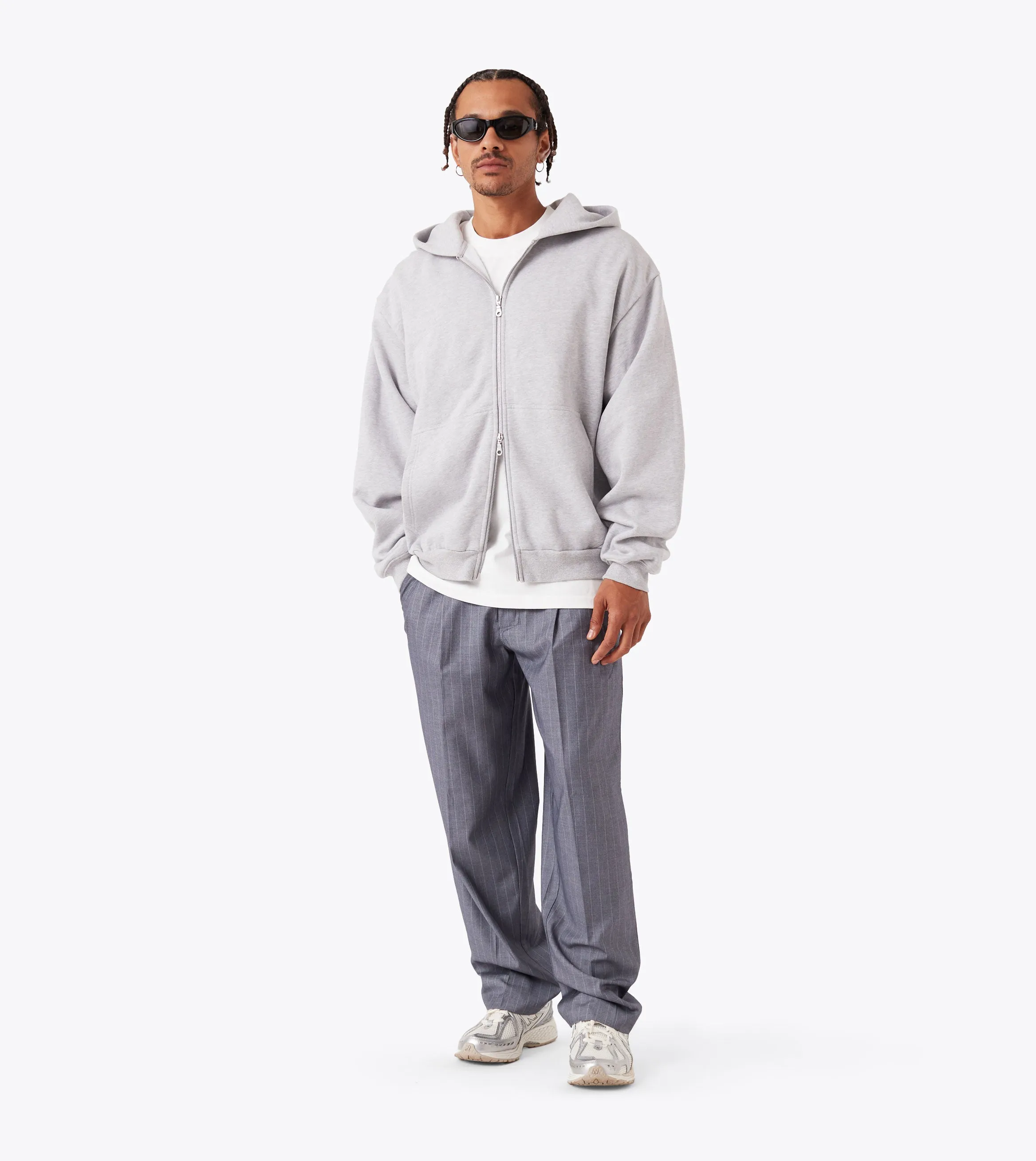 Easy Access Sport Wear Fit Pinstripe Flow Pant Grey