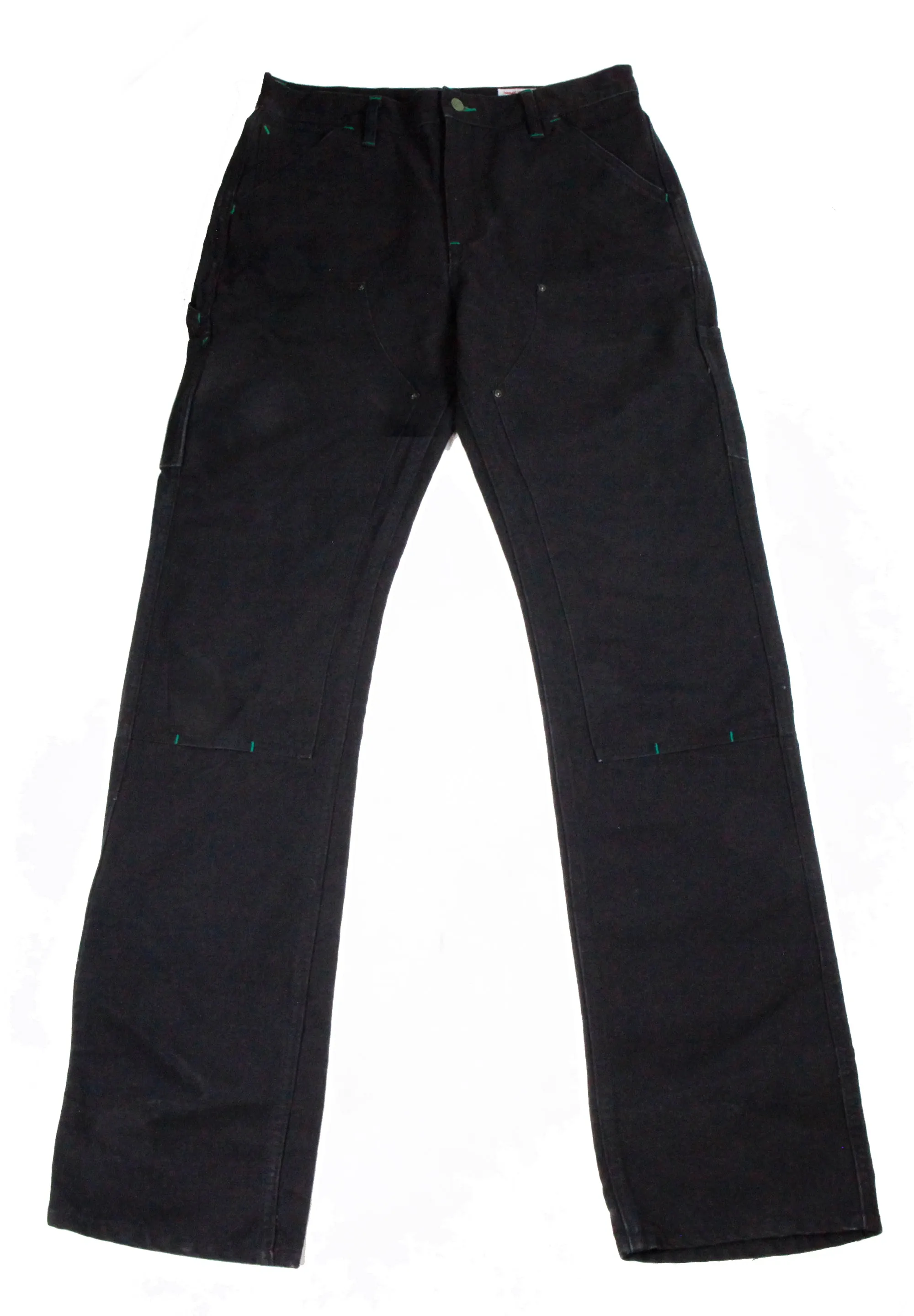Quick Fit Slim wear Black Mt Vernon Duck Double Knee Work Uniform  Chino