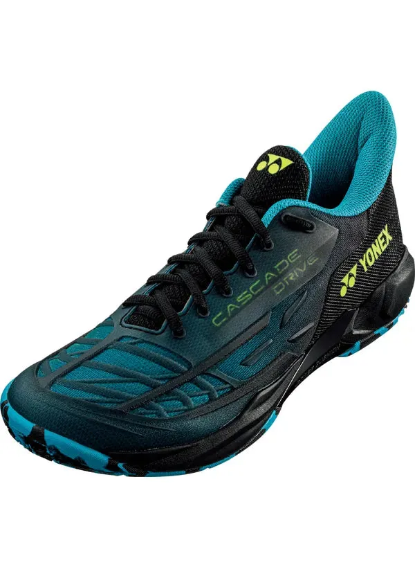Yonex 2024 Power Cushion Cascade Drive 2 Badminton Shoes [Clear Black] Quick Glide Move Pro