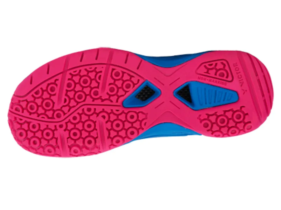 Victor P9500 F Junior Badminton Shoes (Brilliant Blue) Training Use Power Drive