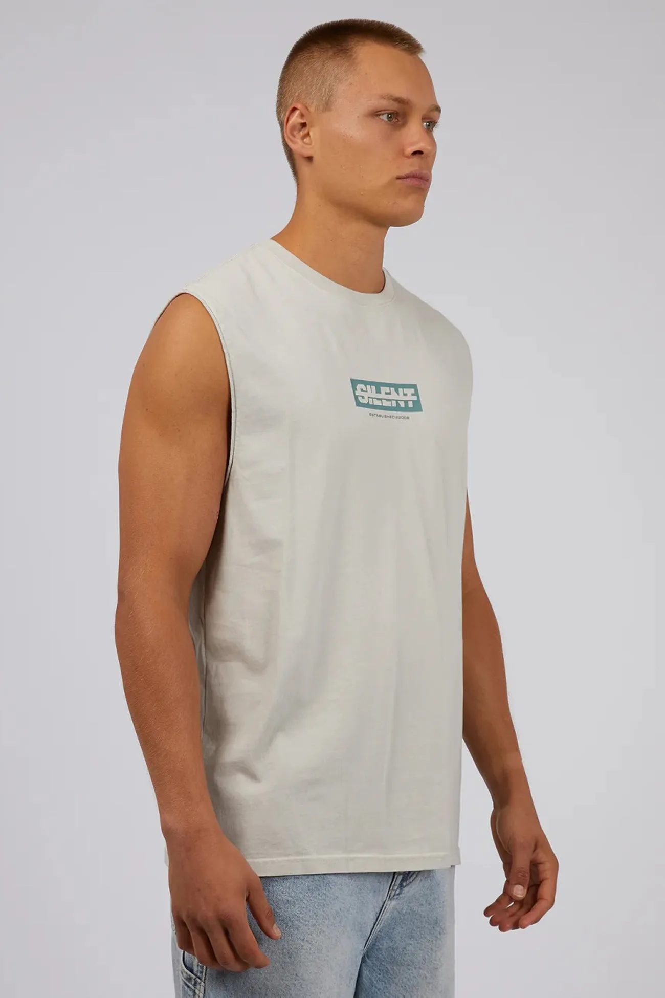 Straight Edge Muscle Grey Relaxed trousers AntiPilling Fabric