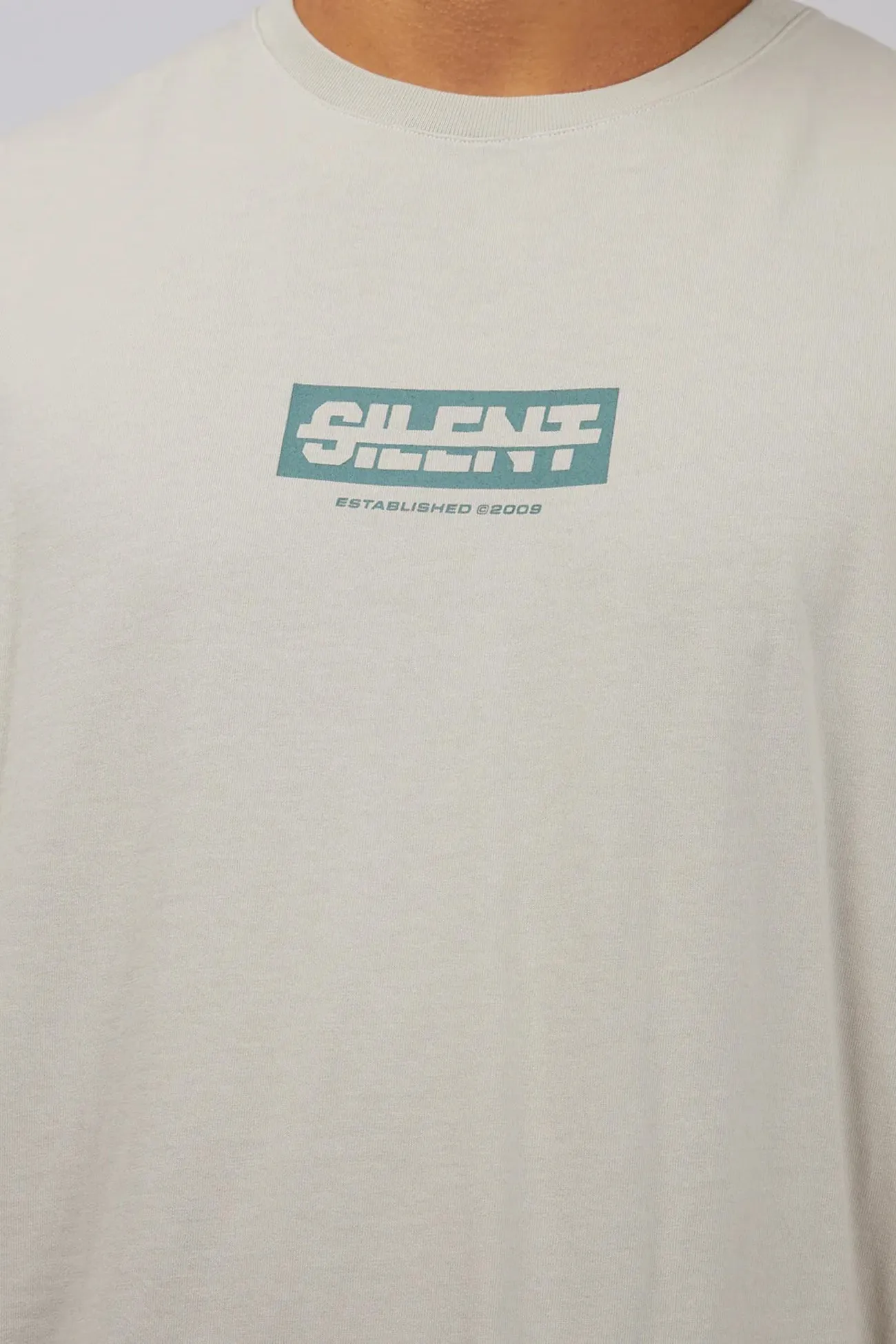 Street Style PreShrunk Cotton Straight Edge Muscle Grey