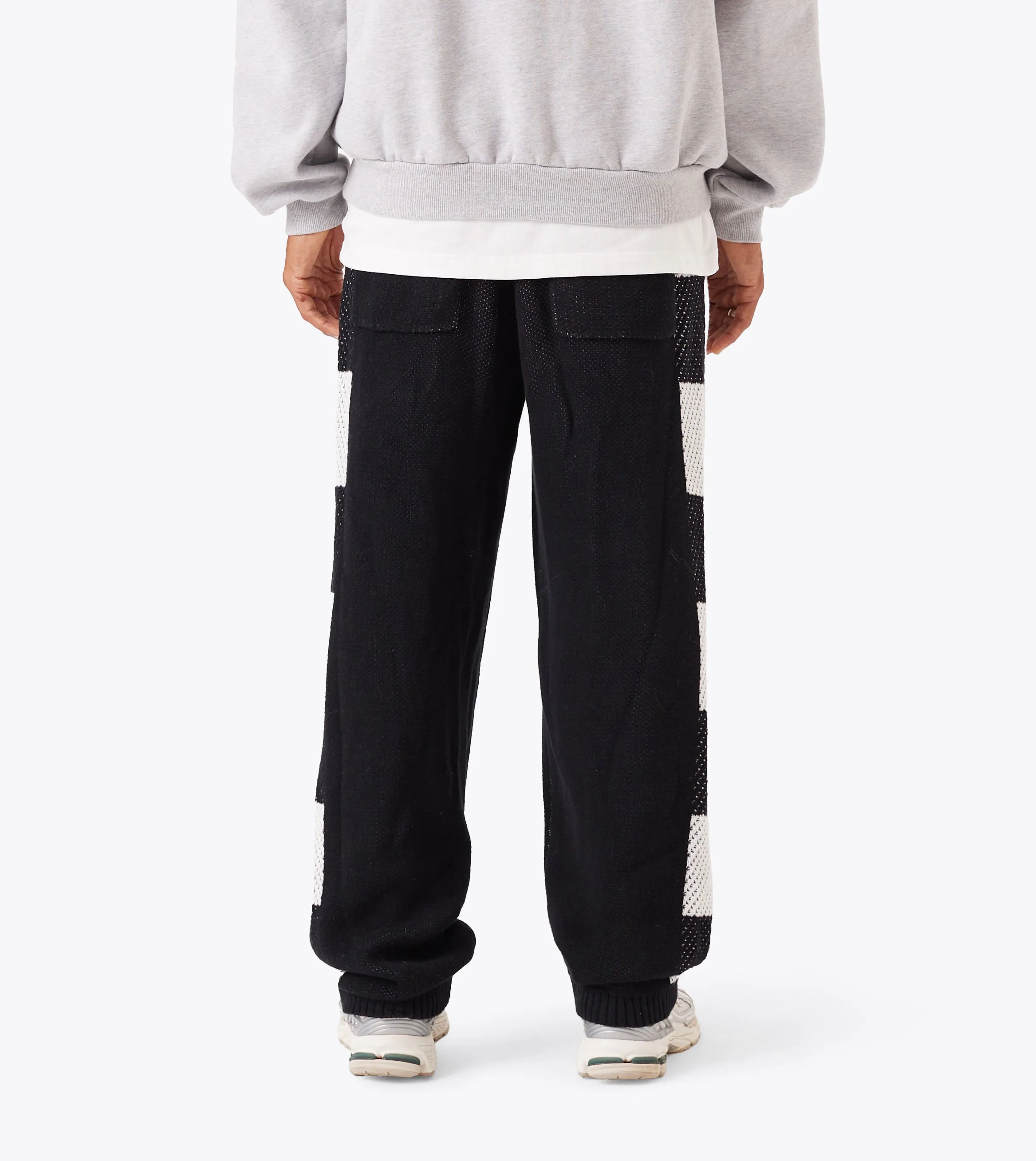 Outfit Staple AntiStaticTreatment Checker Lounge Pant Black