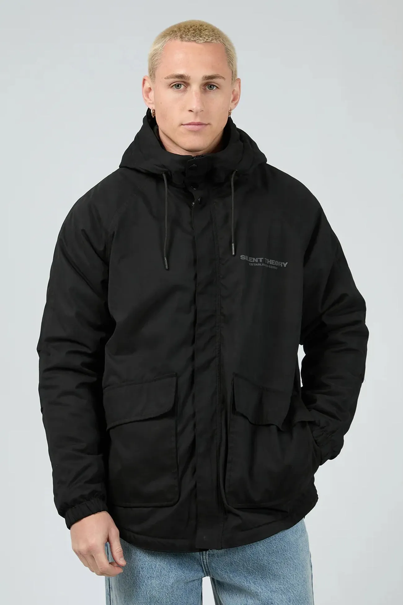 Setback Jacket Black DoubleStitchSeams