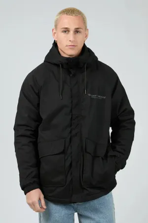 Setback Jacket Black DoubleStitchSeams
