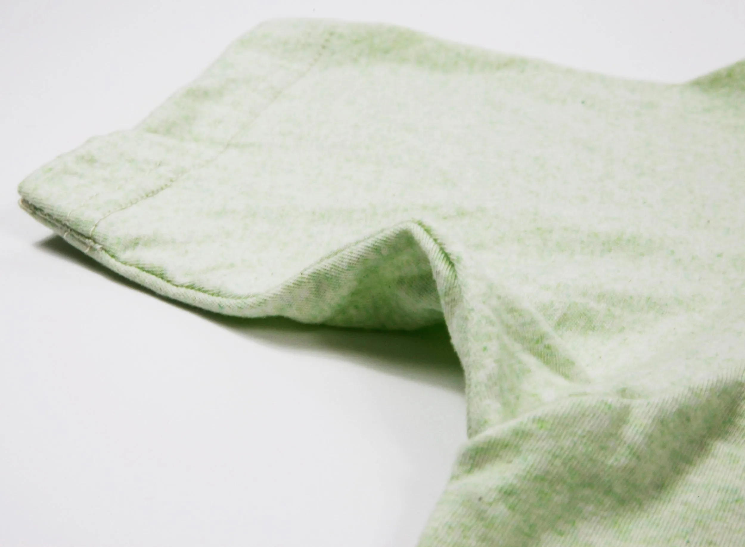 Grass stain heather cotton tee Holiday Glow Drive Core