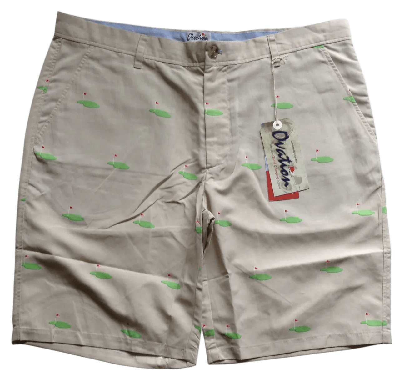 Sport Performance Perfect Fit Ovation: Men's Game Changer Shorts - Golf Design - SALE