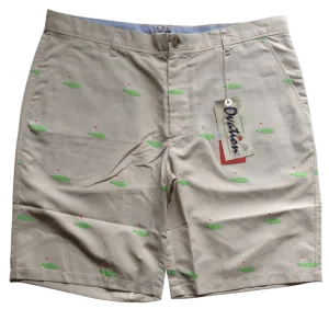 Sport Performance Perfect Fit Ovation: Men's Game Changer Shorts - Golf Design - SALE