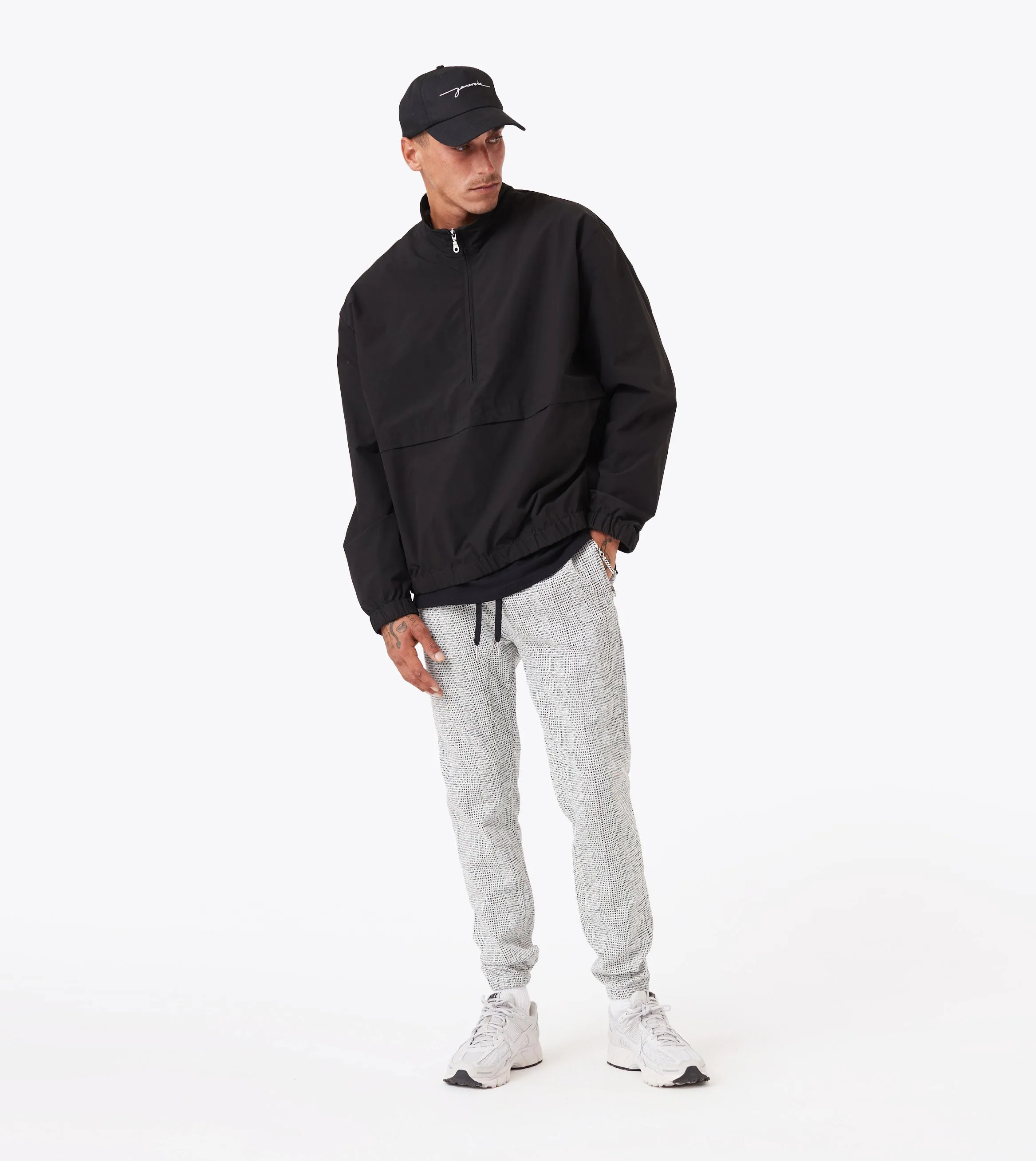 Wrinkle Resistant Finish Sureshot Honeycomb Flight Jogger White