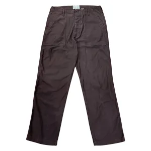 107 60's era GI chinos in 12 oz faded slate Baker Back Cotton Satin. All Time Use Travel Ready Fit