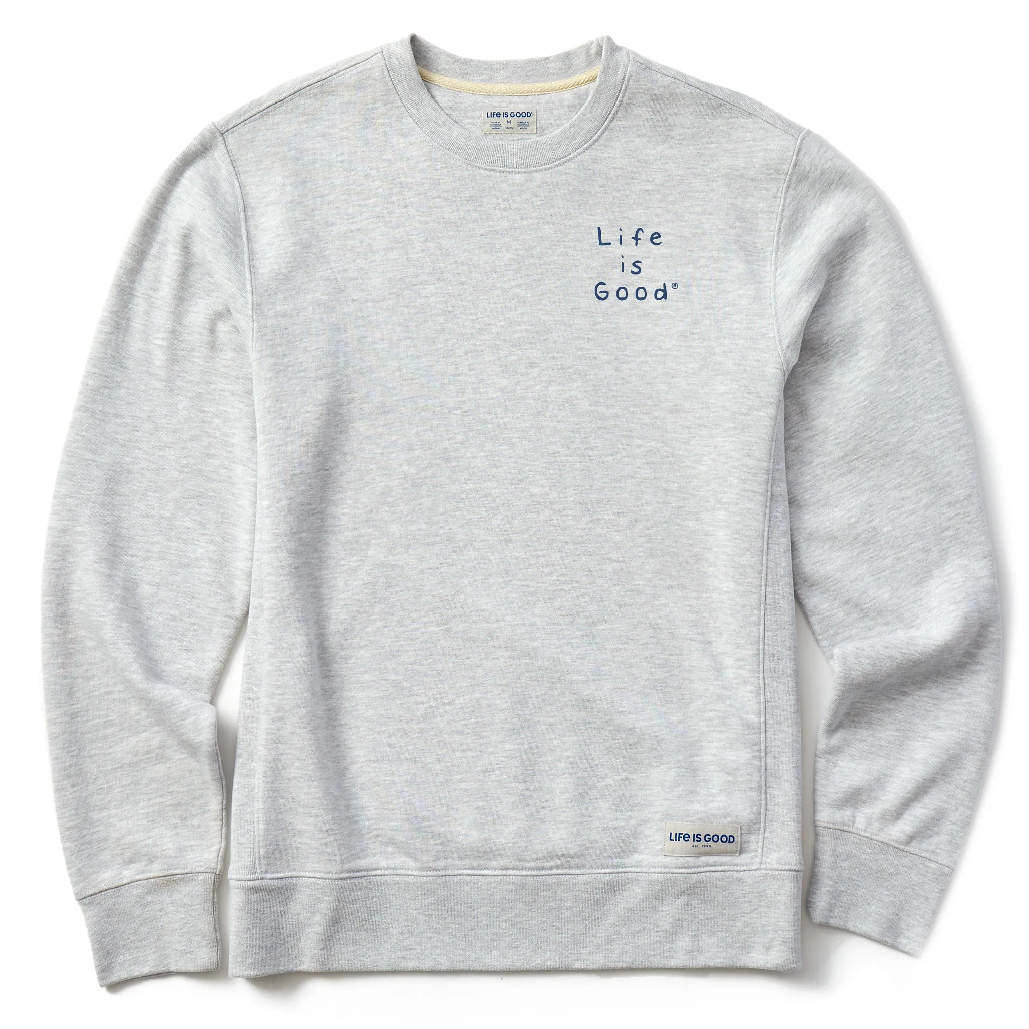 Essential Layer Men's Quirky Stacked LIG Simply True Fleece Crew