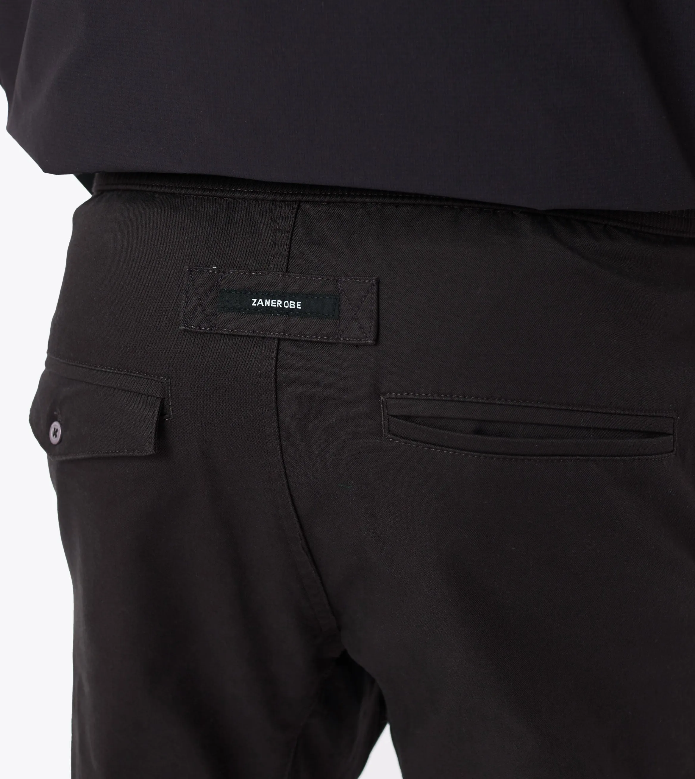 Sureshot Chino Black Side Pockets HeatRegulating