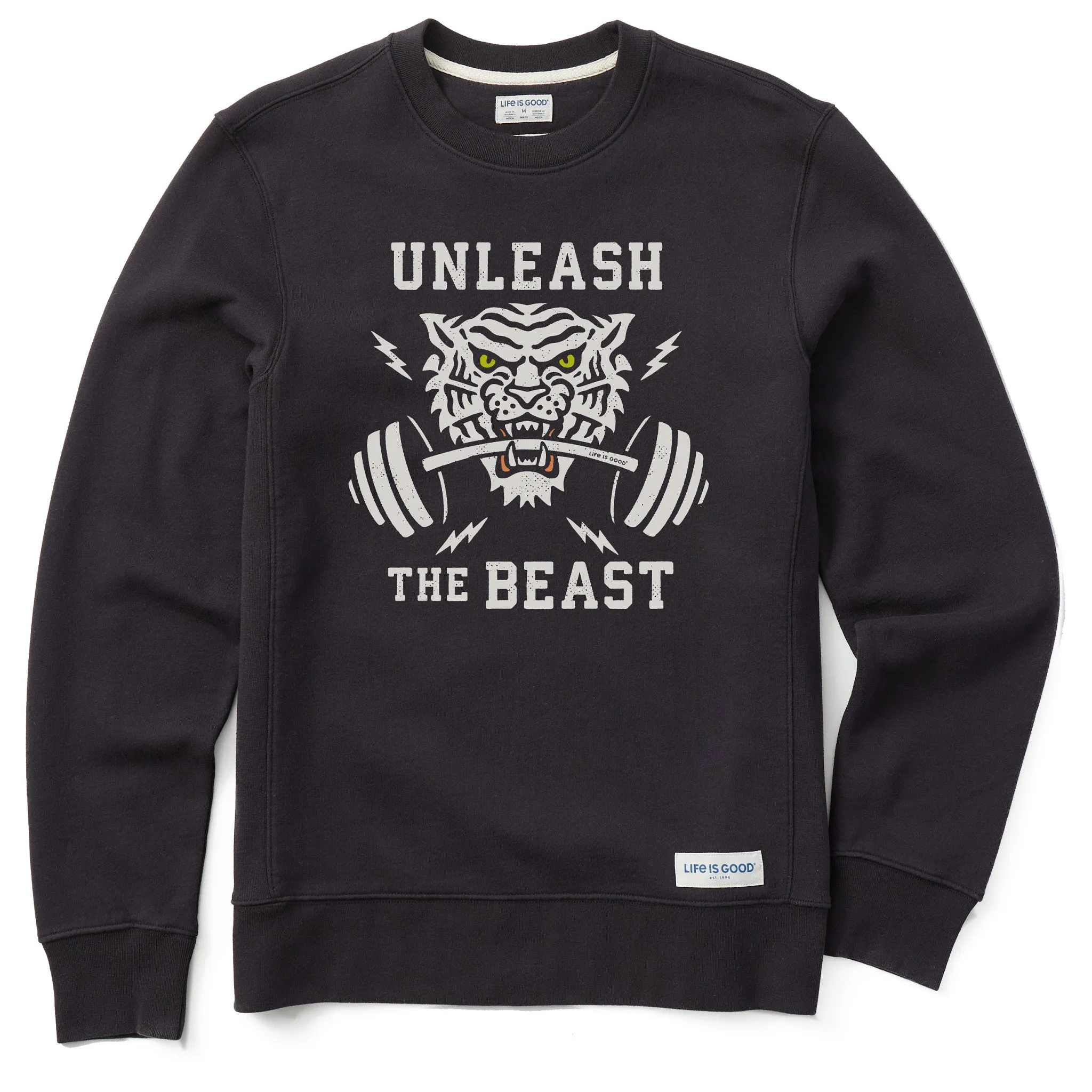 Men's Unleash the Beast Simply True Fleece Crew Core Bold