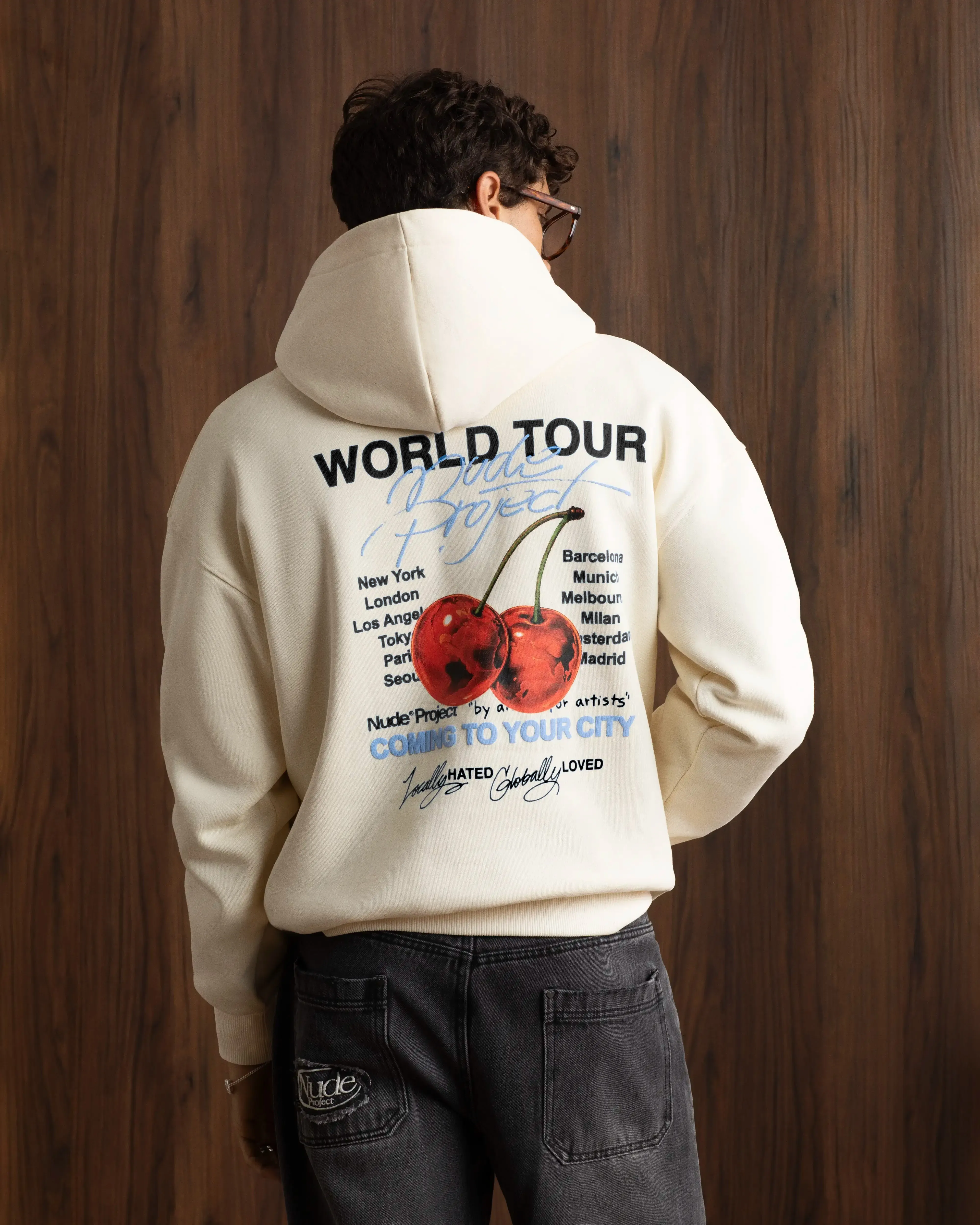 Essential Wear Nude Tour Hoodie Marshmallow