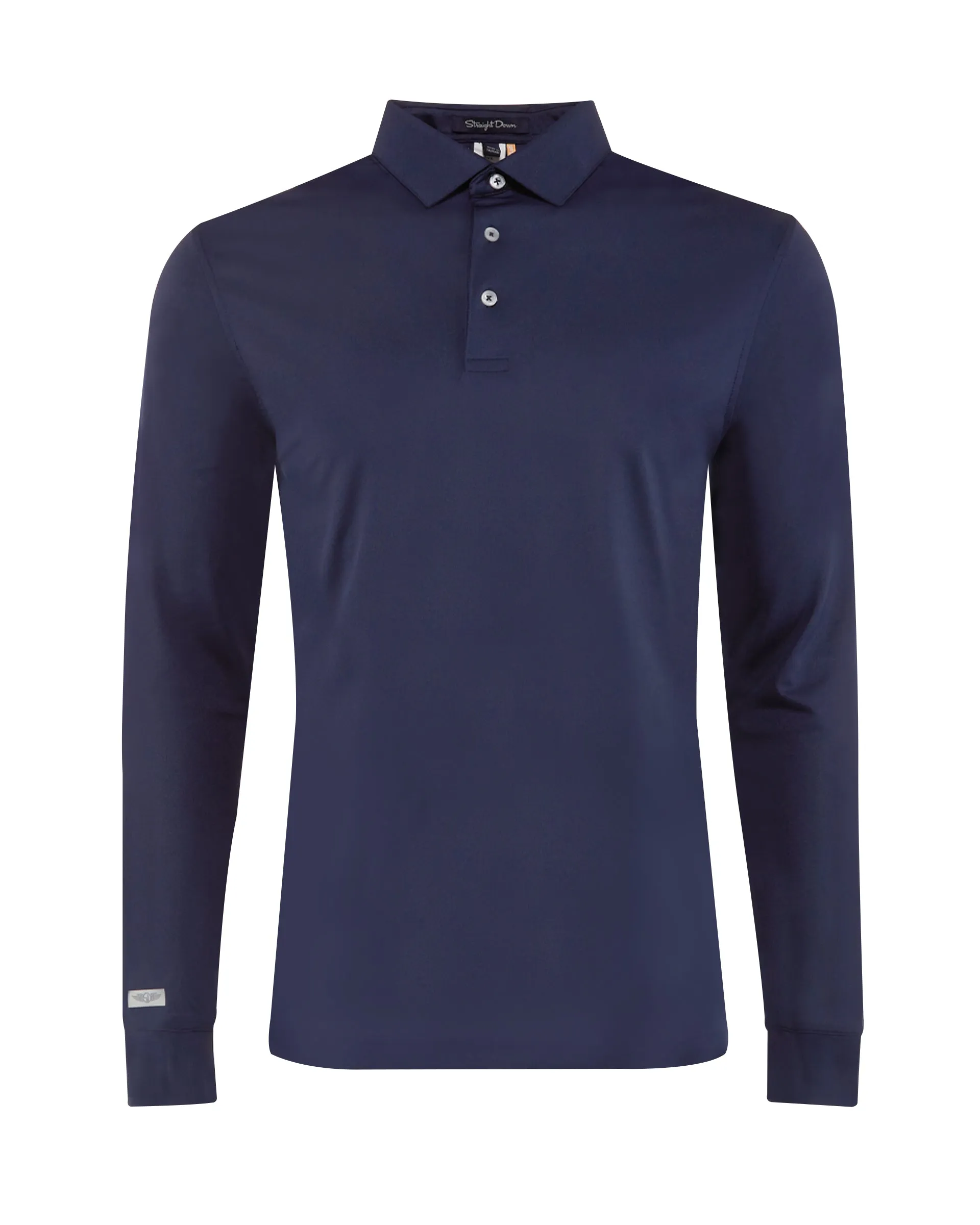 Stearns Long Sleeve Polo - New Indigo Easy Fashion Fashionable Design