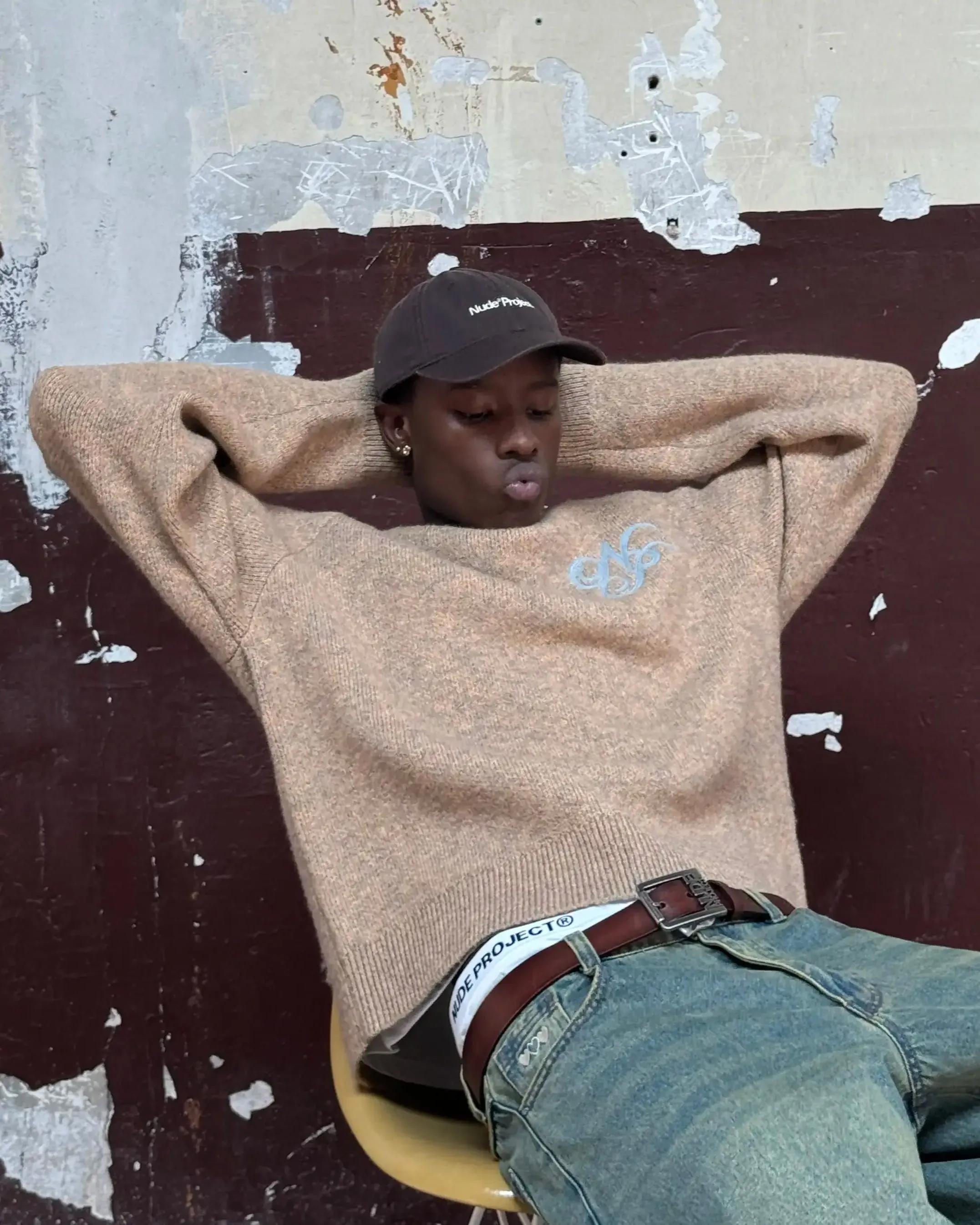 Le Marais Knit Sweater Sand Daily Layer