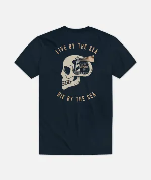 Skullhouse Tee - Navy Sustainable production Elderly Comfort
