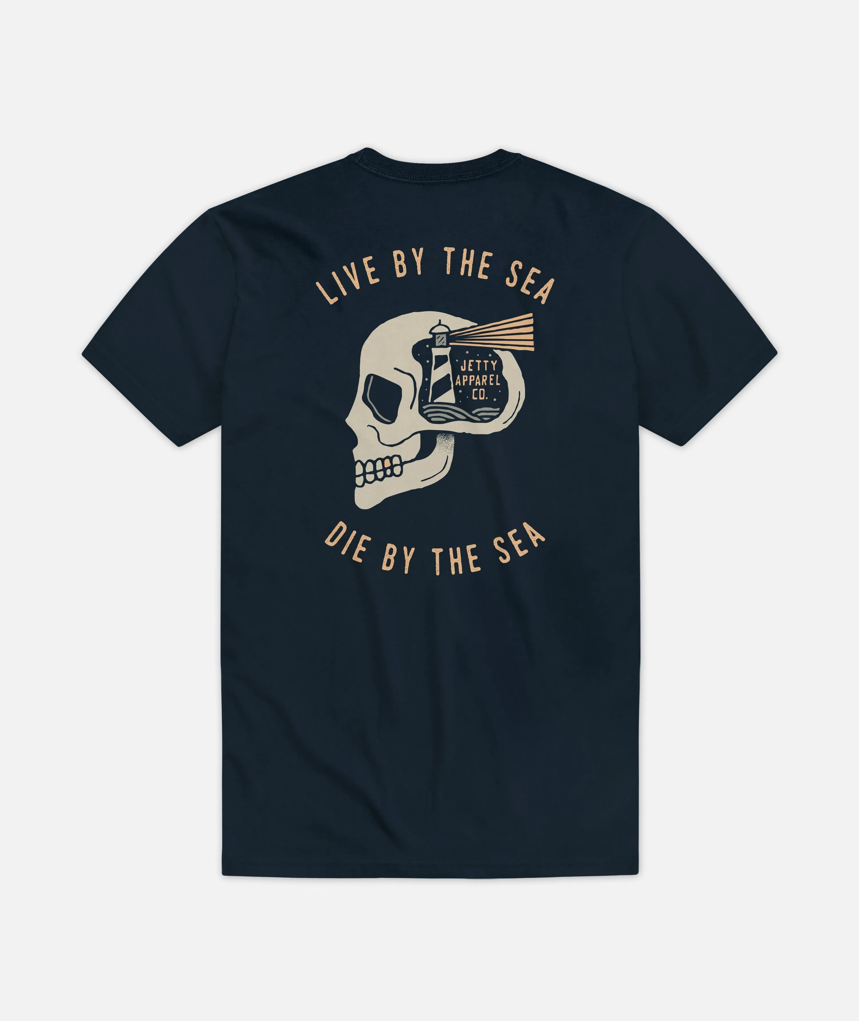 Skullhouse Tee - Navy windproof
