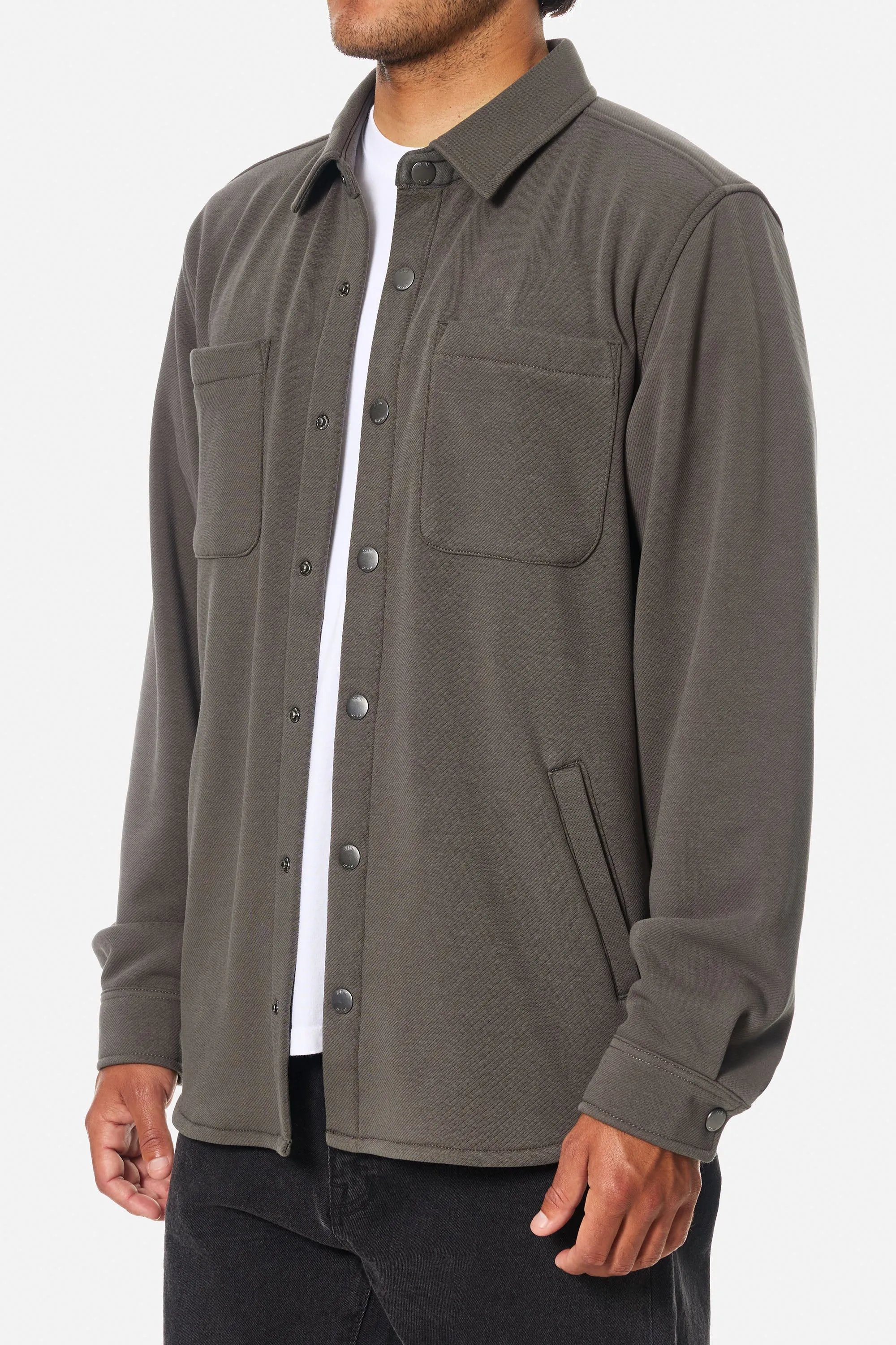 HAROLD FLEECE JACKET wrinkle free finish City Style