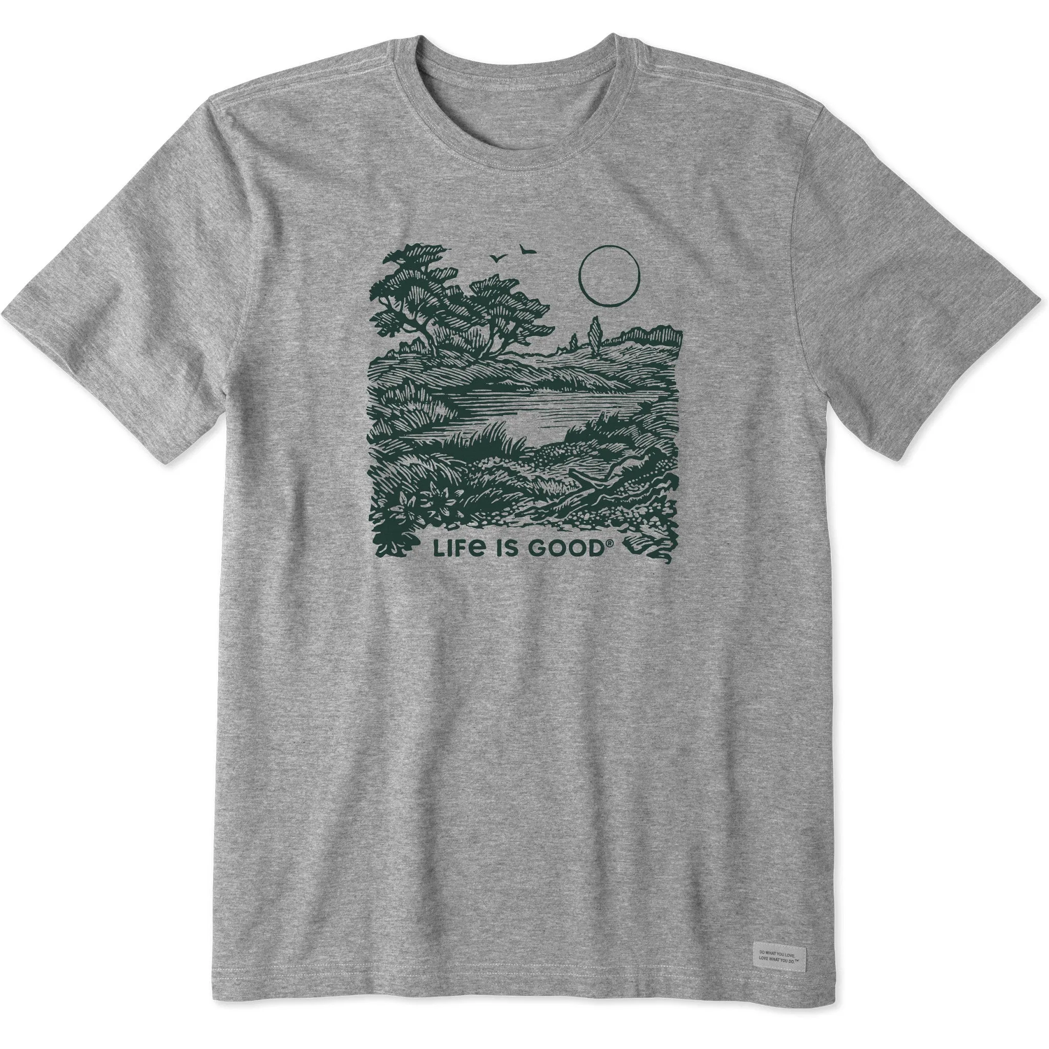 Minimalist Wear Soft and Light Wear Men's Scenic Woods Short Sleeve Tee